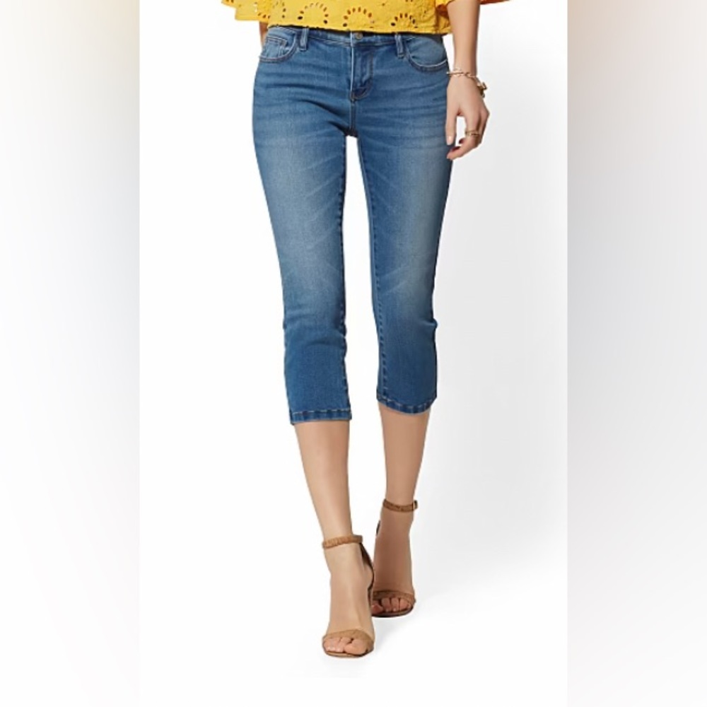 NY&C Legging Crop Jeans, Size 8